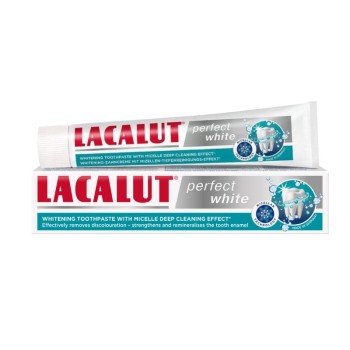 Lacalut perfect white micelární zubní pasta 75ml