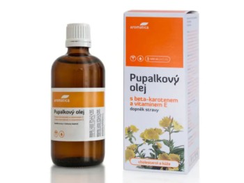 AROMATICA Pupalkový olej s betakarot.a vit.E 100ml