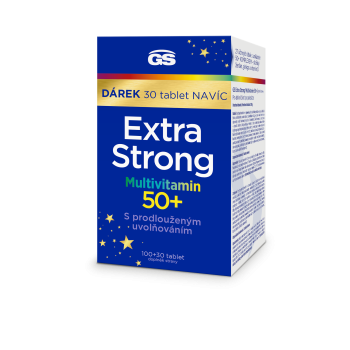 GS Extra Strong Multivit. 50+tbl.100+30 dárek 2023