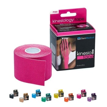GM kinesiology tape 5cmx5m růžový
