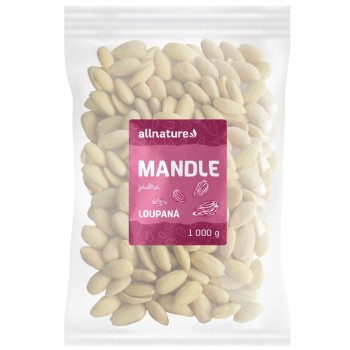 Allnature Mandle jádra loupané 1000g