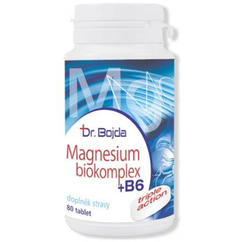 MAGNESIUM Biokomplex + B6 tbl.80 Dr.Bojda