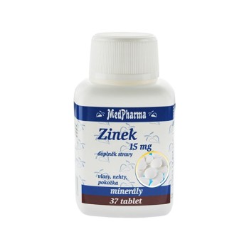 MedPharma Zinek 15mg 37tbl