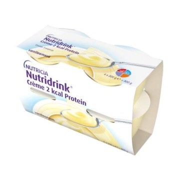 Nutridrink Creme 2 kcal Protein s vanilkovou příchutí 4x200g
