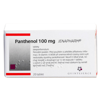 Panthenol Quintesence 100mg tbl.nob.20