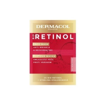 Dermacol Bio Retinol pleťová maska 2x8ml