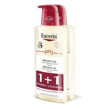 Eucerin pH5 sprchový gel 2x400ml PROMO2024 - POŠKOZENÝ OBAL
