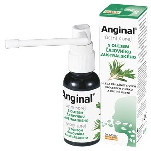 Dr.Müller Anginal ústní sprej s olejem čajovníku australského 30ml