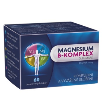 Magnesium B-komplex Glenmark 60 potah.tablet