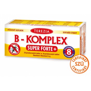 TEREZIA B-komplex Super Forte+ tbl.20