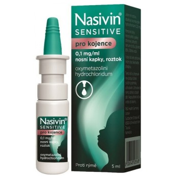 Nasivin Sensitive Kojenci 0.1mg/ml nas.gtt.sol 5ml