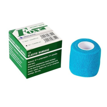 FOX ELASTIC BANDAGE- samodržící bandáž 5cmx4.5m