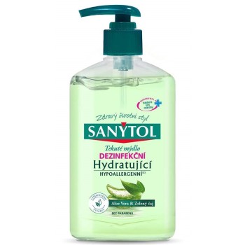 SANYTOL tekuté mýdlo antibakteriální hydratující 250ml