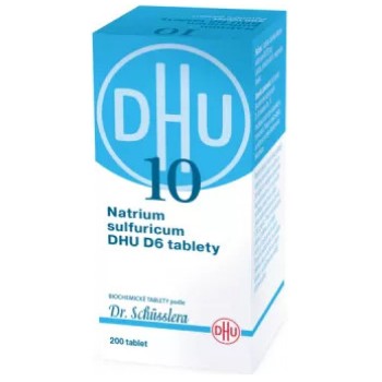Natrium sulfuricum DHU D5-D30 tbl.nob.200