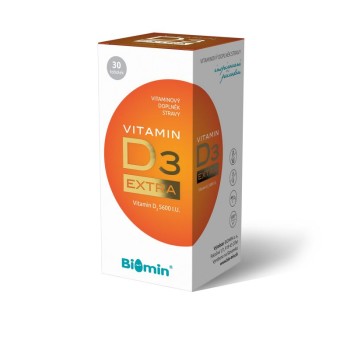 Biomin VITAMIN D3 EXTRA 5600 I.U. 30 tob.