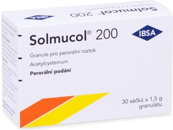 Solmucol 200 por.gra.30x200mg-sáč.