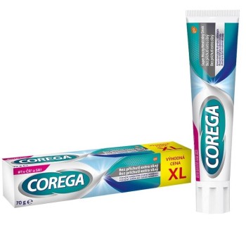 Corega Bez příchuti Extra silný fixační krém 70g