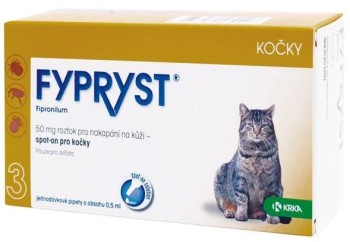 Fypryst Cat 1x0.5ml spot-on pro kočky