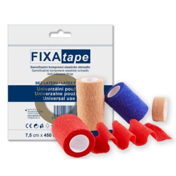 FIXAtape Stretch samofix.obinadlo 7.5x450cm mix