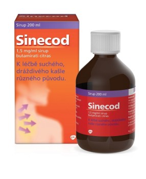 Sinecod 0.15% sir. 200ml CZ