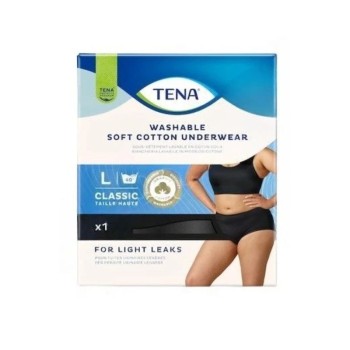 TENA Washable Underwear L černé inkontinenční kalhotky pro ženy 1ks
