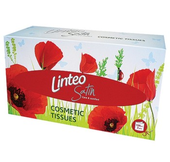 Kapesník papírový Linteo Satin Box 150ks