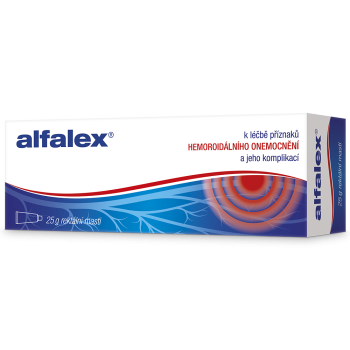 Alfalex rektální mast 25g