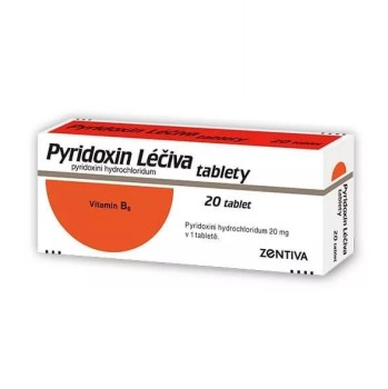 Pyridoxin tbl.20x20mg Léčiva