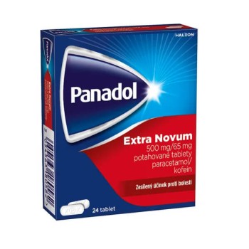 Panadol Extra Novum 500mg/65mg tbl.flm.24 IV