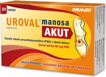 Walmark Uroval MANOSA AKUT 20tbl