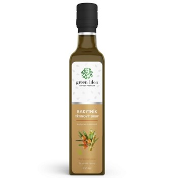 Green Idea Sirup rakytníkový třtinový 250ml