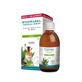 STOPKAŠEL Medical sirup Dr.Weiss 200+100ml NAVÍC