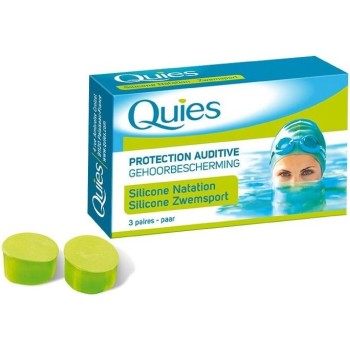 Quies silik.chrániče sluchu MAXI 3 páry-plavání