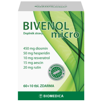 Bivenol micro tbl.60+10 zdarma