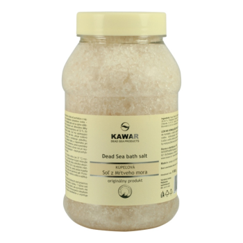 KAWAR Koupelová sůl z Mrtvého moře 1000g