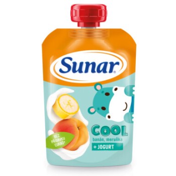 Sunar Cool banán meruňka jogurt 110g