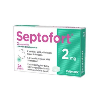 Septofort 2mg 24 pastilek