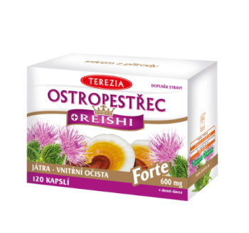 TEREZIA Ostropestřec+Reishi Forte cps.120