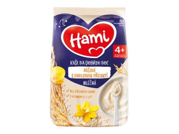 Hami Ml.kaše na dobrou noc rýžová vanilka 210g 4M