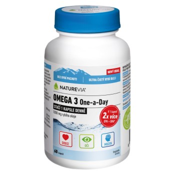 Swiss NatureVia Omega 3 One a Day cps.60