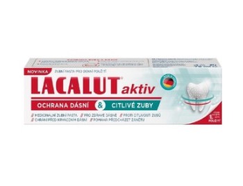 Lacalut Aktiv ochrana dásní&citlivé zuby 75ml