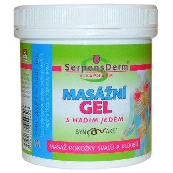 Vivapharm SerpensDerm masážní gel hadí jed 250ml