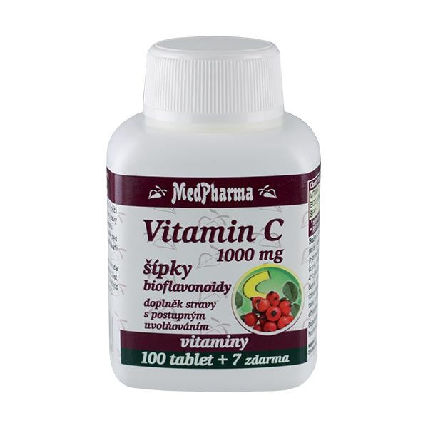 MedPharma Vitamín C 1000mg s šípky 107tbl