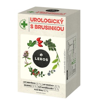 LEROS Urologický s brusinkou čaj 20x1.5g