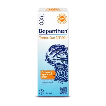 Bepanthen Tattoo Sun opalov.krém SPF50+ 50ml
