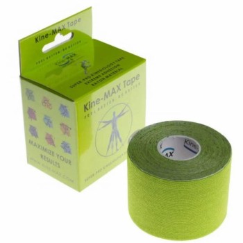 KineMAX SuperPro Ray. kinesiology tape zele.5cmx5m