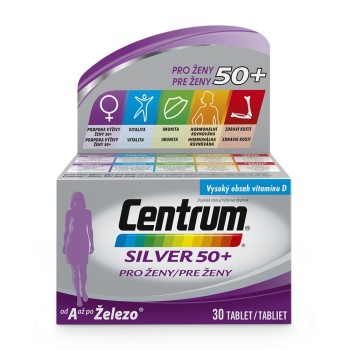 Multivitamin Centrum Silver 50+ pro ženy
