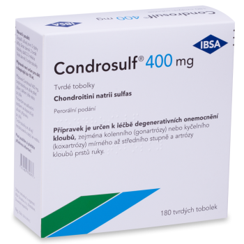 Condrosulf 400 mg 180 tvrdých tobolek