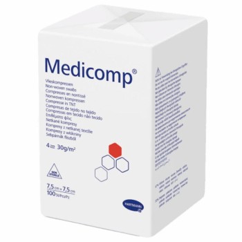 Kompres Medicomp nester.7.5x7.5cm 100ks 4218233