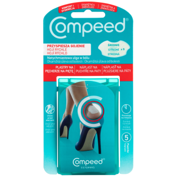 COMPEED Náplast na puchýře na paty 5 ks